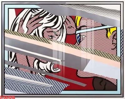 File in mica Tranh sơn dầu phương tây tổng hợp STS61516 (bản gốc) làm vách ngăn