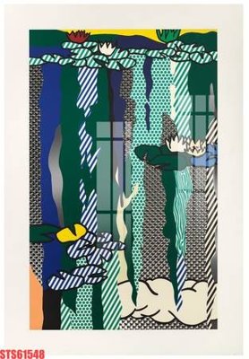 File tranh gốc Tranh sơn dầu phương tây tổng hợp STS61548 chủ đề hiện đại