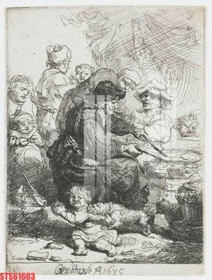 File gốc Tranh sơn dầu phương tây tổng hợp STS61603 (in 3D) nghệ thuật