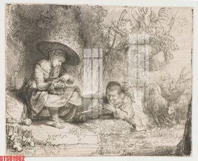 Tải file Tranh sơn dầu phương tây tổng hợp STS61962 (gốc) để in ấn ngay