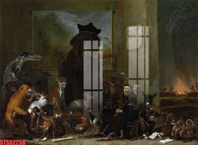 File tranh Tranh sơn dầu phương tây tổng hợp STS62258 (ảnh gốc) độc quyền