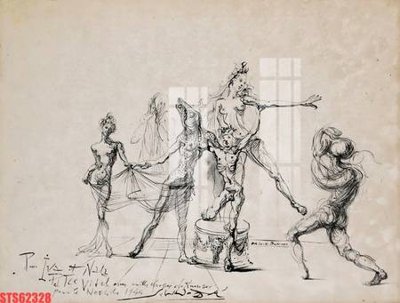 Tải file Tranh sơn dầu phương tây tổng hợp STS62328 (gốc) làm file in ấn