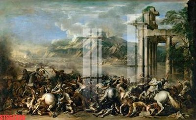 File gốc Tranh sơn dầu phương tây tổng hợp STS62350 (AI/EPS) cho in ấn