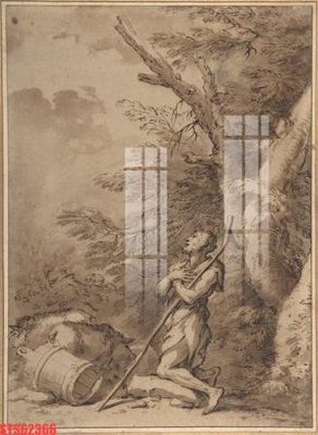 Ảnh gốc file in lụa Tranh sơn dầu phương tây tổng hợp STS62366 chi tiết