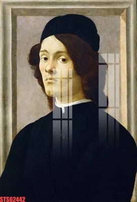 File in ấn Tranh sơn dầu phương tây tổng hợp STS62442 (bản gốc) sắc nét