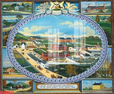 File in mica Tranh sơn dầu phương tây tổng hợp STS62617 (bản gốc) làm vách ngăn