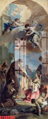 Download file gốc Tranh sơn dầu phương tây tổng hợp STS62704 (in mica) trang trí