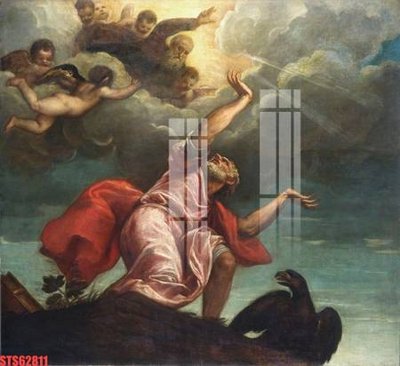 File in trần Tranh sơn dầu phương tây tổng hợp STS62811 (bản gốc) hoa văn