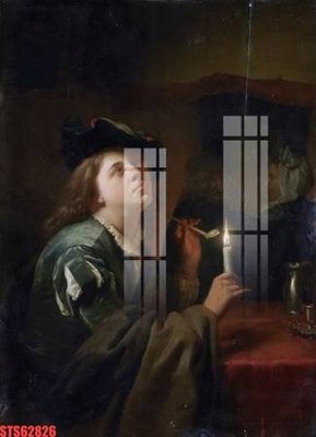 File gốc Tranh sơn dầu phương tây tổng hợp STS62826 (in tráng gương) ốp tường