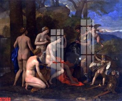 Tệp tin gốc Tranh sơn dầu phương tây tổng hợp STS63 (dùng cho in ấn) chuyên nghiệp