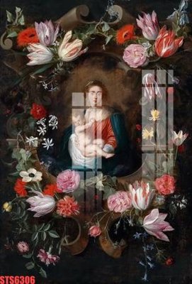 Tải file Tranh sơn dầu phương tây tổng hợp STS6306 (gốc) chủ đề tôn giáo