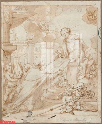 File tranh Tranh sơn dầu phương tây tổng hợp STS63146 (ảnh gốc) in trần nhà