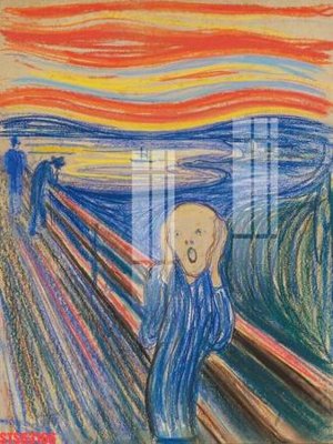 File in mica Tranh sơn dầu phương tây tổng hợp STS63166 (bản gốc) làm vách ngăn