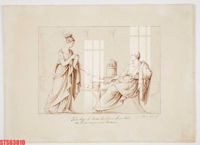 File tranh Tranh sơn dầu phương tây tổng hợp STS63810 (gốc) chủ đề con người