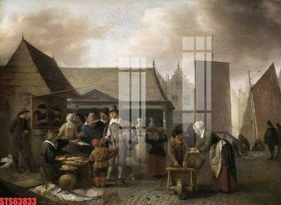 File gốc Tranh sơn dầu phương tây tổng hợp STS63833 (phong cách) tối giản