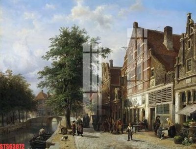 File ảnh Tranh sơn dầu phương tây tổng hợp STS63872 (gốc) trang trí khách sạn