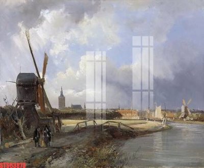 Download file gốc Tranh sơn dầu phương tây tổng hợp STS63873 (in mica) logo