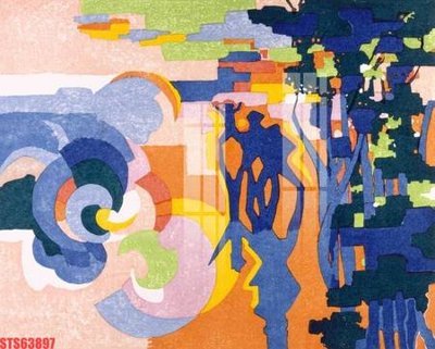 File gốc Tranh sơn dầu phương tây tổng hợp STS63897 (chủ đề hiện đại) trang trí