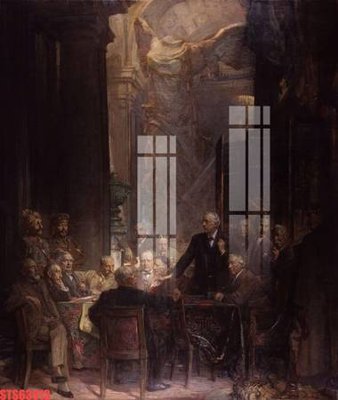 File ảnh Tranh sơn dầu phương tây tổng hợp STS63913 (gốc) in Hiflex