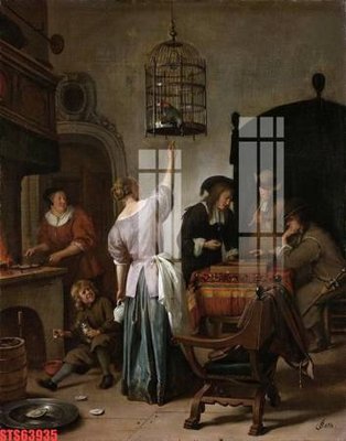 File ảnh Tranh sơn dầu phương tây tổng hợp STS63935 (gốc) in standee