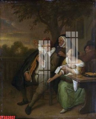 Tải file tranh Tranh sơn dầu phương tây tổng hợp STS63937 (gốc) tại Filetranh.com