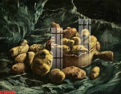 File tranh Tranh sơn dầu phương tây tổng hợp STS64007 (gốc) in vải canvas