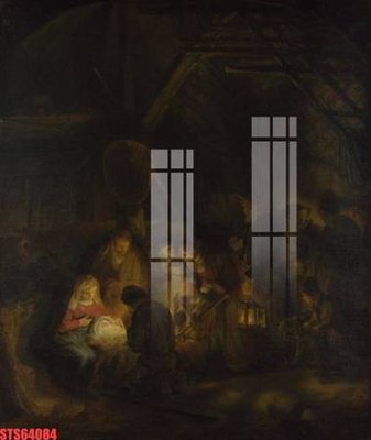 Hình ảnh file gốc in lụa Tranh sơn dầu phương tây tổng hợp STS64084