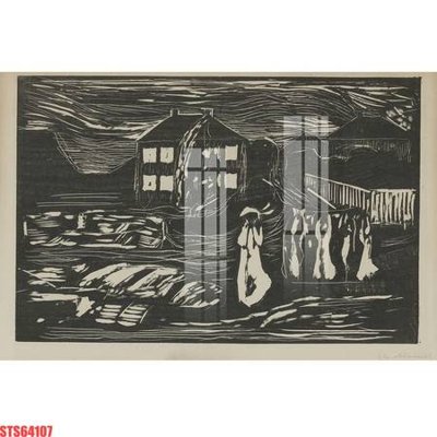 File tranh Tranh sơn dầu phương tây tổng hợp STS64107 (ảnh gốc) in trần 3D