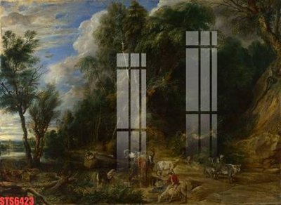 Tải file tranh Tranh sơn dầu phương tây tổng hợp STS6423 (gốc) tại Filetranh.com