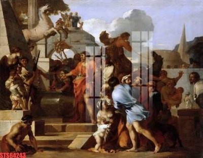 File gốc Tranh sơn dầu phương tây tổng hợp STS64243 (trang trí) phòng ngủ