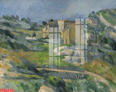 File gốc Tranh sơn dầu phương tây tổng hợp STS64441 (in mica) làm bảng hiệu