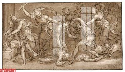 Chi tiết file gốc Tranh sơn dầu phương tây tổng hợp STS64501 (cho in tráng gương)