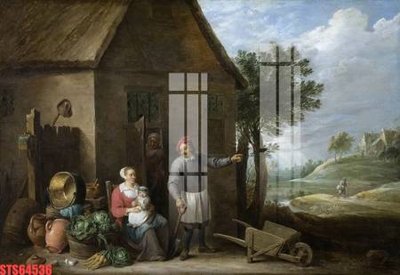 Download file gốc Tranh sơn dầu phương tây tổng hợp STS64536 (in mica) trong suốt