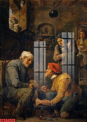 File tranh Tranh sơn dầu phương tây tổng hợp STS64573 (gốc) in film