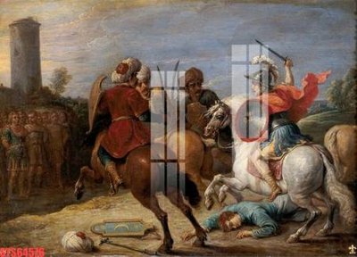 Ảnh gốc file in lụa Tranh sơn dầu phương tây tổng hợp STS64576 chi tiết