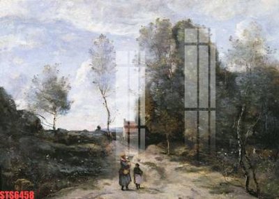 File gốc Tranh sơn dầu phương tây tổng hợp STS6458 (PNG) không nền chất lượng