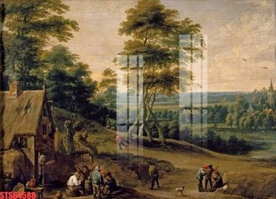 File in trần Tranh sơn dầu phương tây tổng hợp STS64588 (bản gốc) đại dương