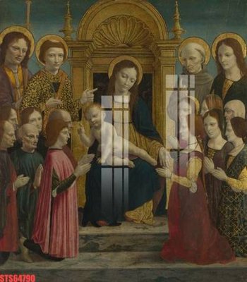 File tranh gốc in trần nhà Tranh sơn dầu phương tây tổng hợp STS64790 3D