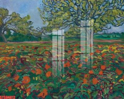 File tranh Tranh sơn dầu phương tây tổng hợp STS64812 (gốc) in trên kính