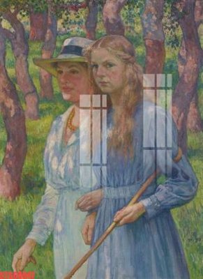 Hình ảnh file gốc in lụa Tranh sơn dầu phương tây tổng hợp STS64947