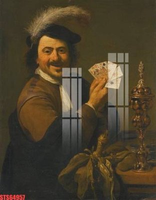 Download file gốc Tranh sơn dầu phương tây tổng hợp STS64957 (in mica) logo