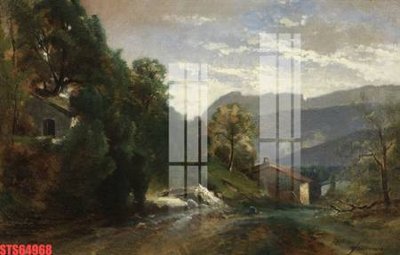 File ảnh Tranh sơn dầu phương tây tổng hợp STS64968 (gốc) in standee