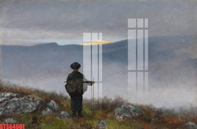 File gốc in ấn Tranh sơn dầu phương tây tổng hợp STS64981 chất lượng vượt trội