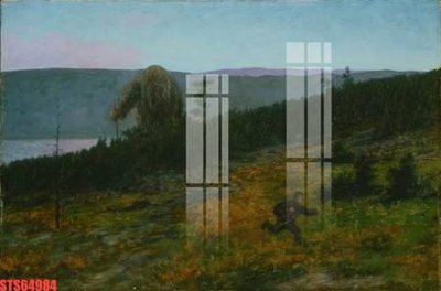 File ảnh Tranh sơn dầu phương tây tổng hợp STS64984 (gốc) in PP, decal