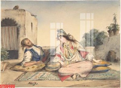 File tranh gốc PSD Tranh sơn dầu phương tây tổng hợp STS6499 còn nguyên layer