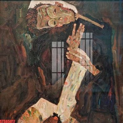 File ảnh Tranh sơn dầu phương tây tổng hợp STS65017 (gốc) in Hiflex