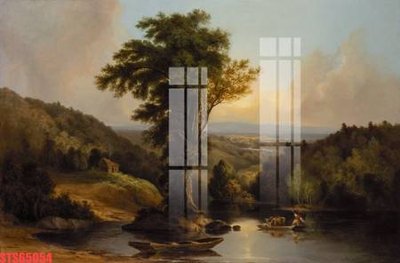 File tranh Tranh sơn dầu phương tây tổng hợp STS65054 (bản gốc) in canvas