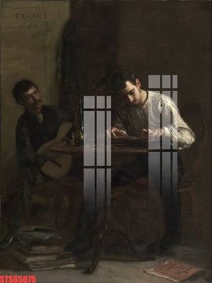 Chi tiết file gốc Tranh sơn dầu phương tây tổng hợp STS65075 (cho in tráng gương)