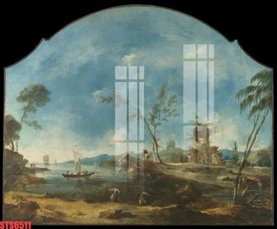 File gốc Tranh sơn dầu phương tây tổng hợp STS6511 (chuẩn màu) cho in offset