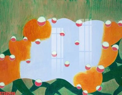 File tranh Tranh sơn dầu phương tây tổng hợp STS65149 (gốc) in trên kính